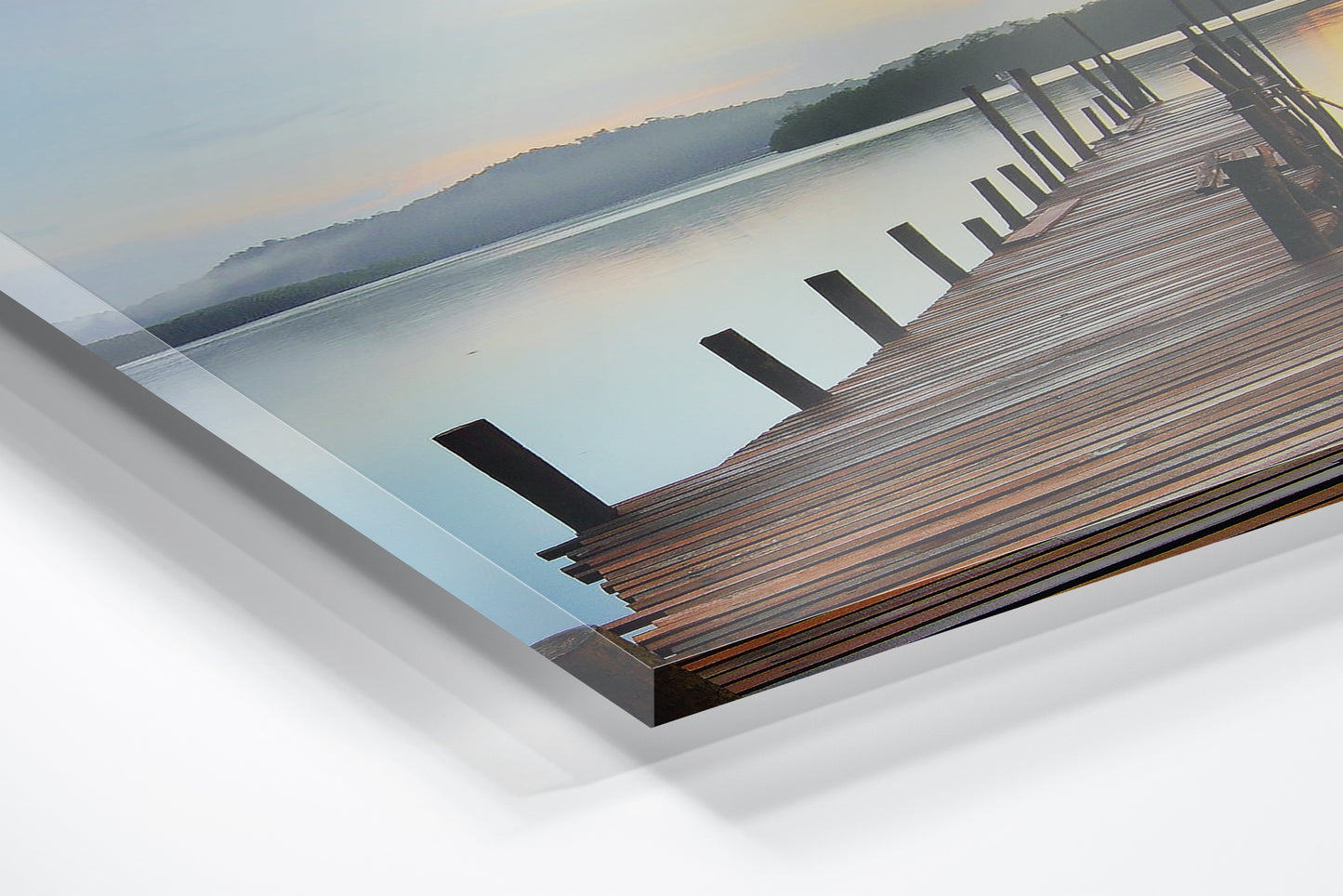 Foto hinter Acrylglas